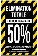 Affiche "Elimination totale