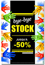 Affiche Bye Bye Stock